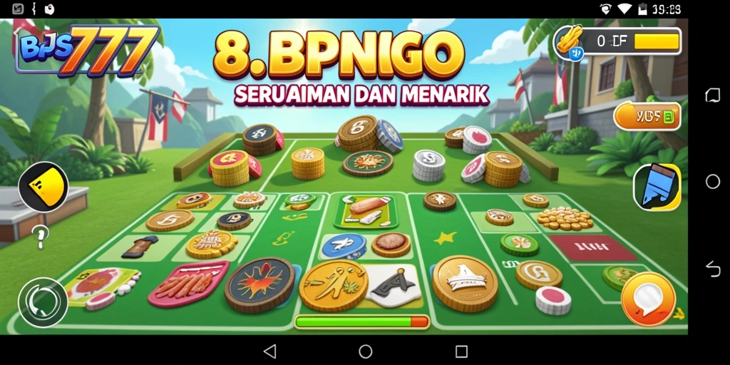 Tampilan gameplay menarik dari BPJS777 dalam permainan Bingo.
