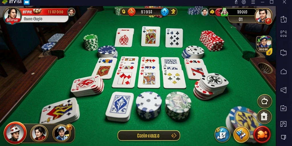 Gameplay seru Gaple di BTV168 yang mengasyikkan.
