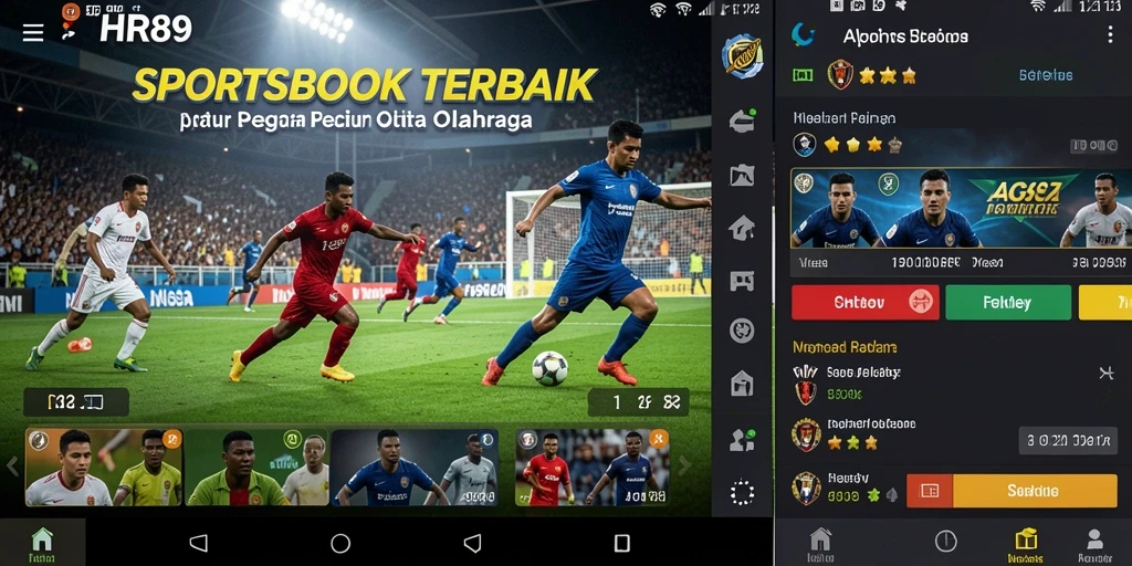 Tampilan gameplay Sportsbook HR89 dengan antarmuka yang intuitif.