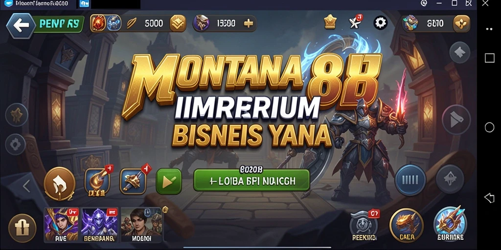 Tampilan gameplay MONTANA88 yang seru dan interaktif.
