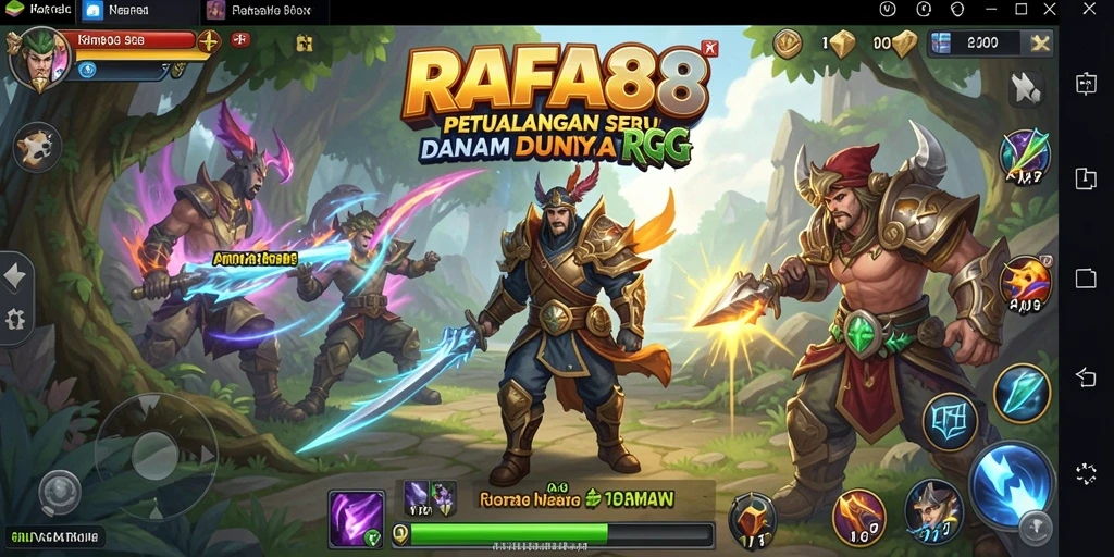 Tampilan gameplay yang menegangkan di RAFA88, siap menghadapi tantangan.