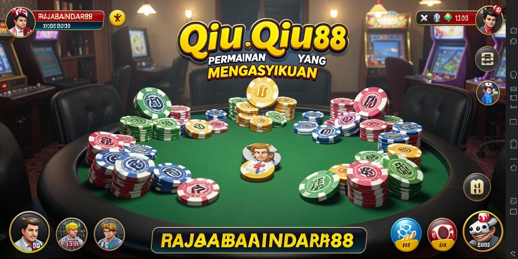 Screenshot gameplay QiuQiu di RAJABANDAR88 yang menegangkan.