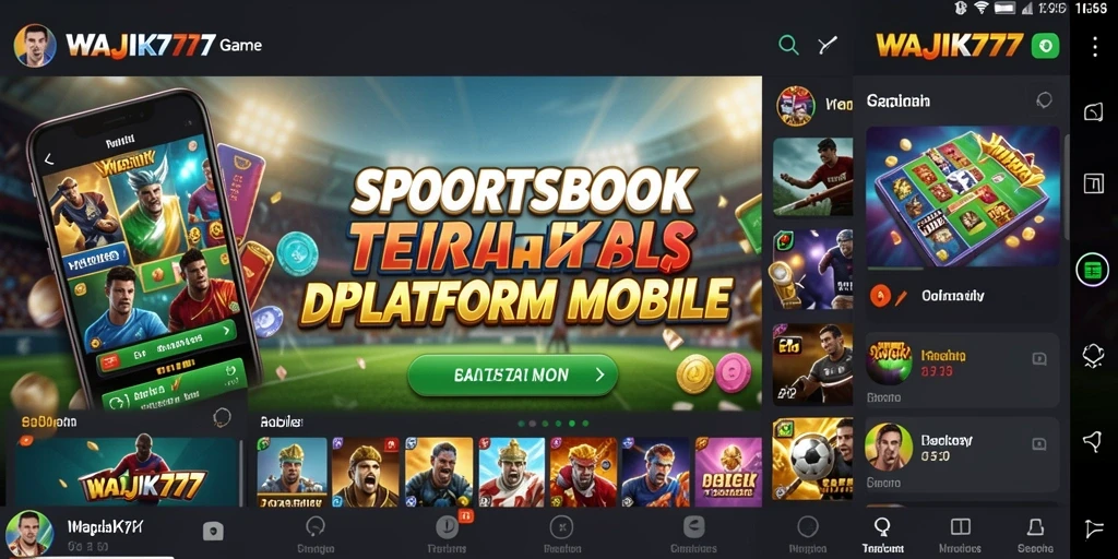 Tampilan gameplay taruhan olahraga yang mendebarkan di WAJIK777.